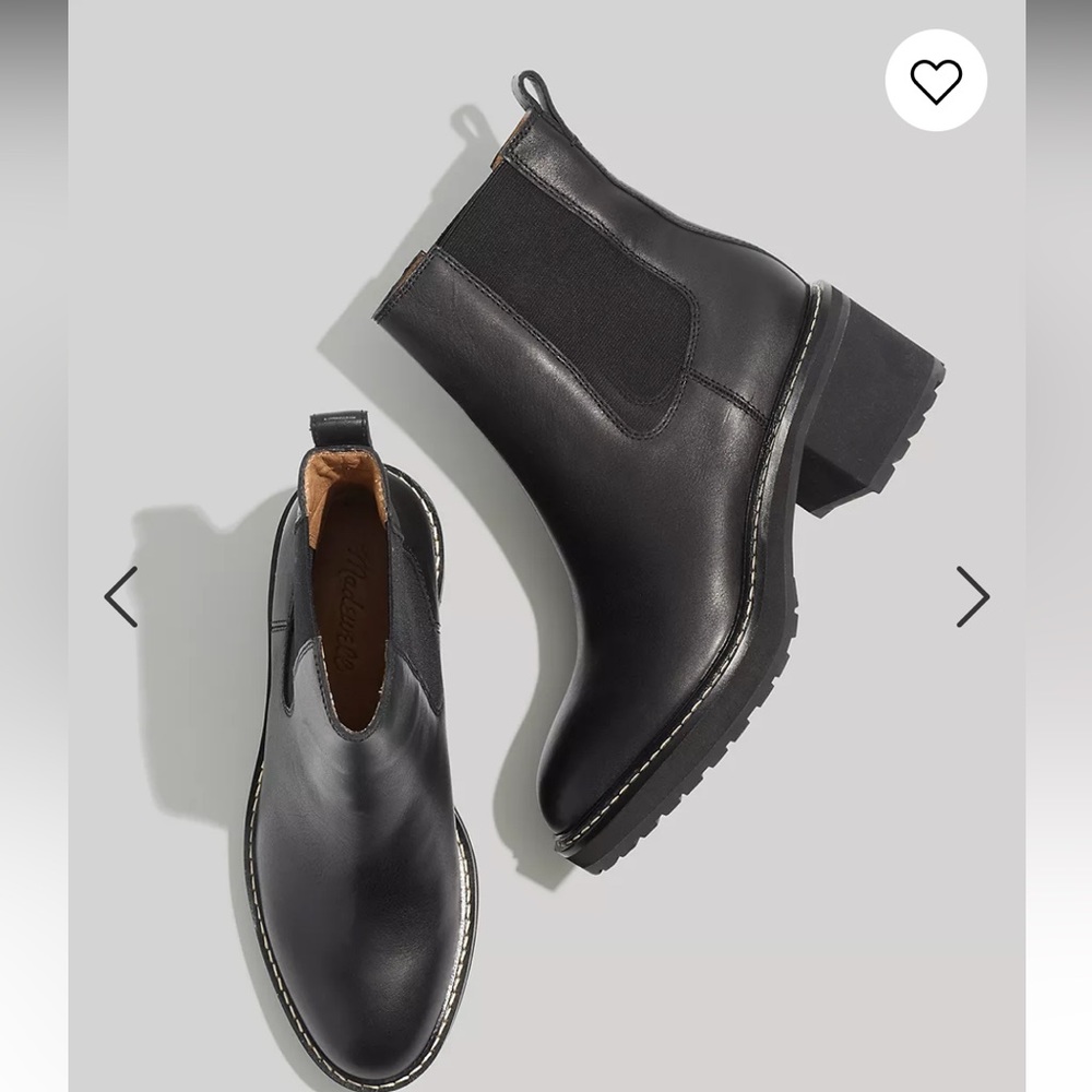 Madewell platform Chelsea boot size 8.